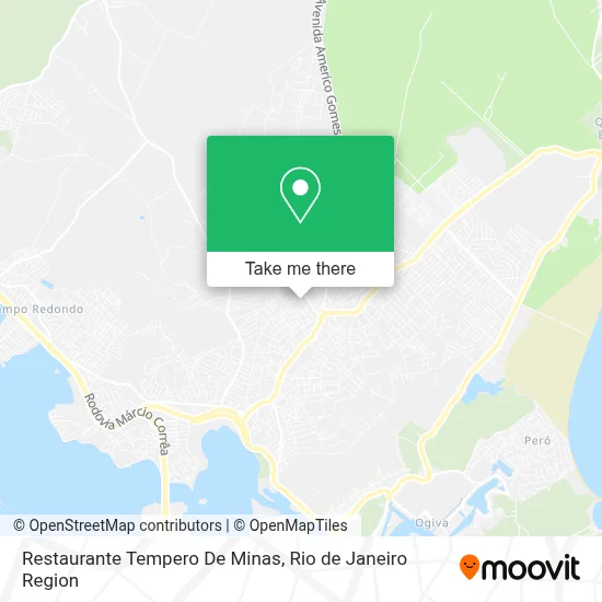 Restaurante Tempero De Minas map