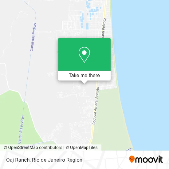 Oaj Ranch map