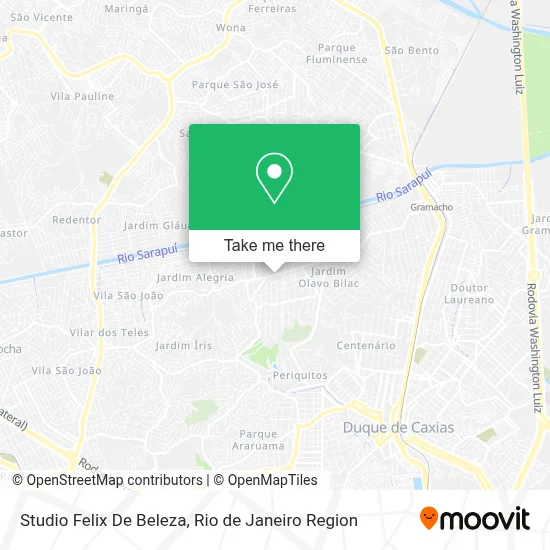 Studio Felix De Beleza map