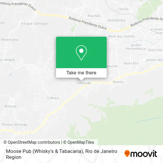 Moose Pub (Whisky's & Tabacaria) map