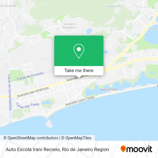 Auto Escola Irani Recreio map