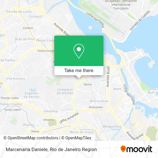 Marcenaria Daniele map