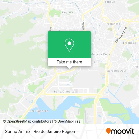 Sonho Animal map