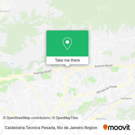 Caldeiraria Tecnica Pesada map