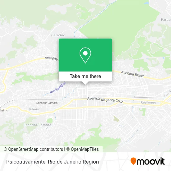 Psicoativamente map