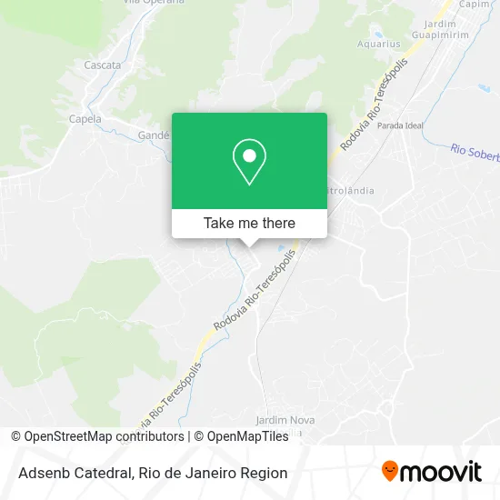 Adsenb Catedral map