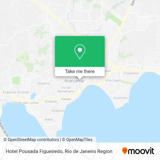 Hotel Pousada Figueiredo map