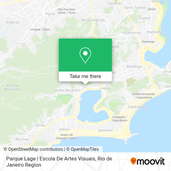Parque Lage | Escola De Artes Visuais map