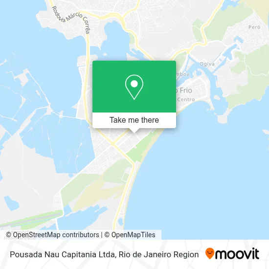 Pousada Nau Capitania Ltda map