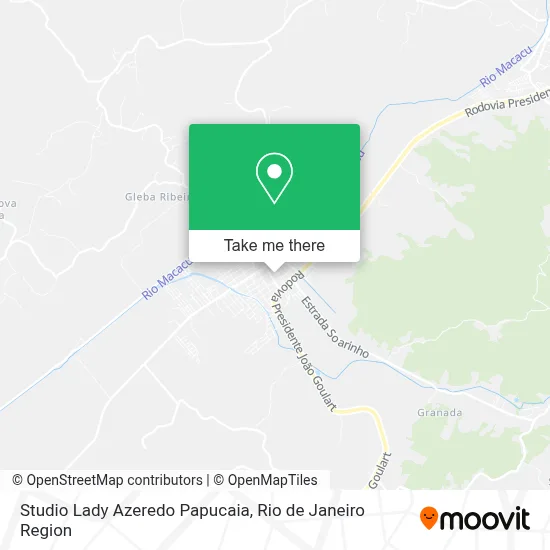 Studio Lady Azeredo Papucaia map