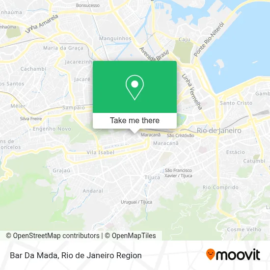 Bar Da Mada map