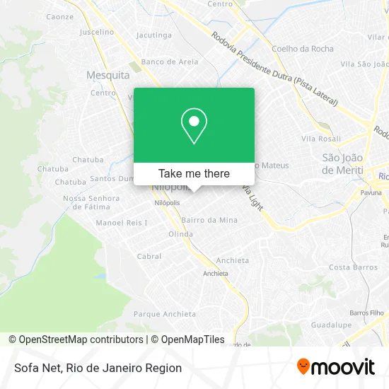 Sofa Net map