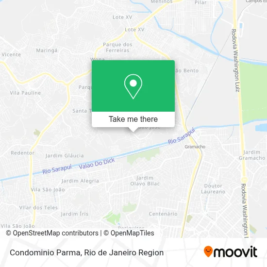 Condominio Parma map