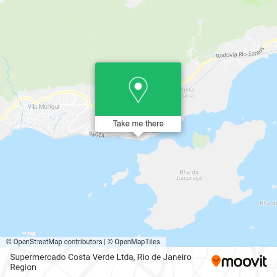 Supermercado Costa Verde Ltda map