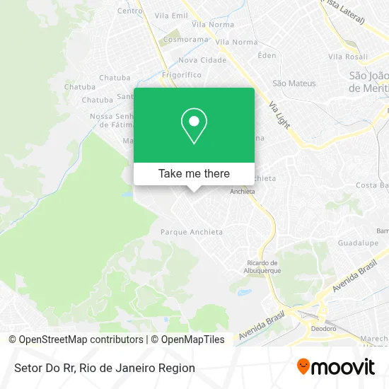 Setor Do Rr map