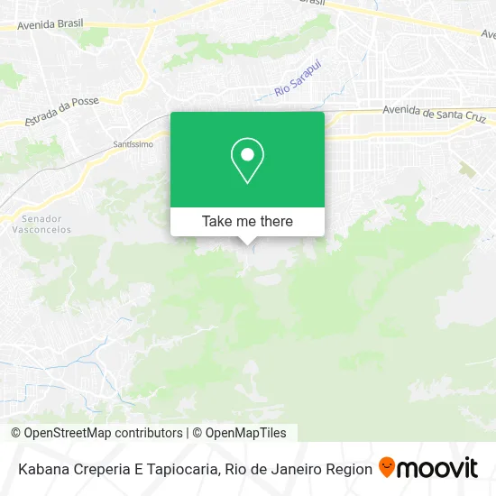 Kabana Creperia E Tapiocaria map