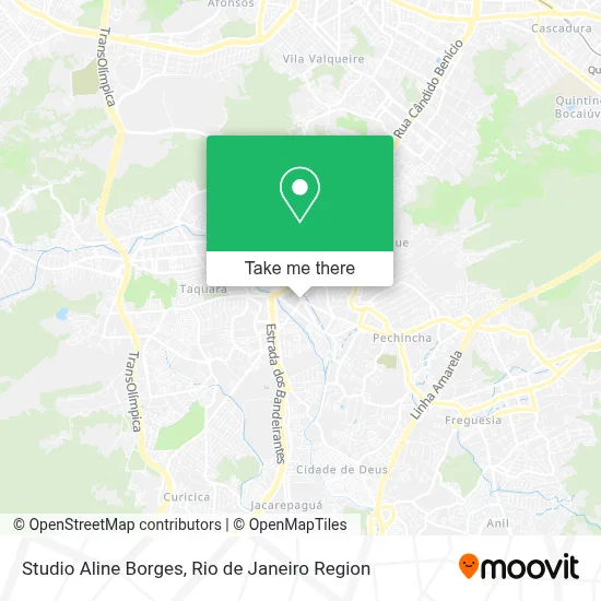 Studio Aline Borges map