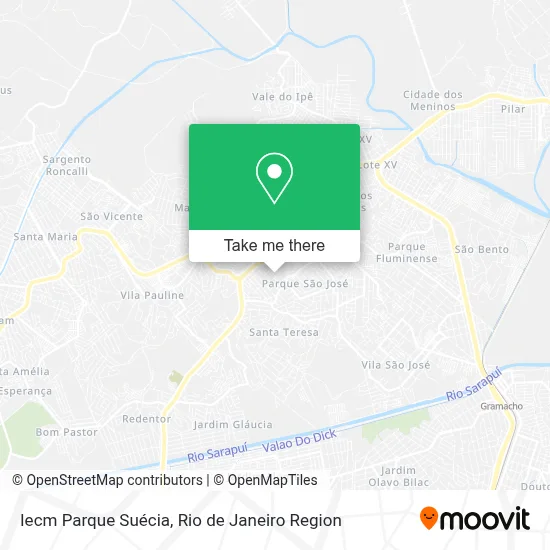 Iecm Parque Suécia map