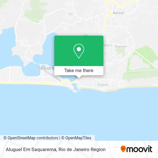 Aluguel Em Saquarema map