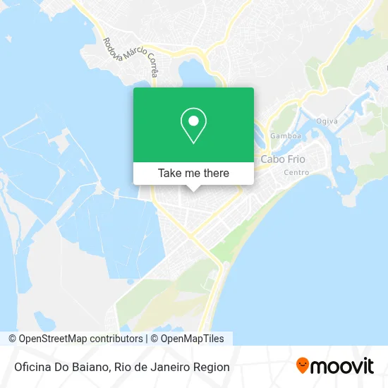 Oficina Do Baiano map