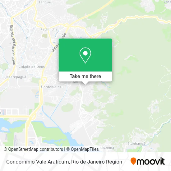Condomínio Vale Araticum map