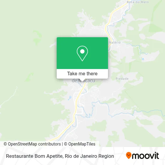 Restaurante Bom Apetite map
