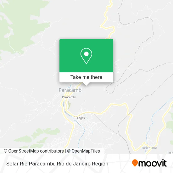 Solar Rio Paracambi map