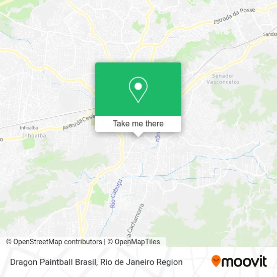 Dragon Paintball Brasil map