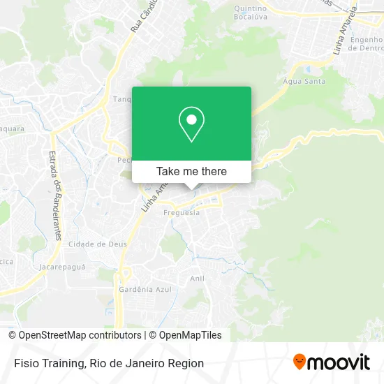 Fisio Training map