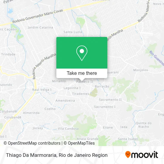 Thiago Da Marmoraria map