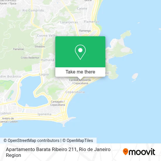 Apartamento Barata Ribeiro 211 map