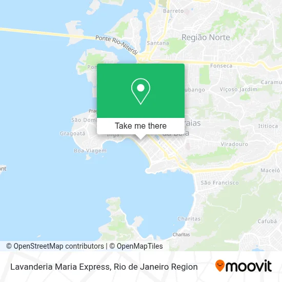 Lavanderia Maria Express map