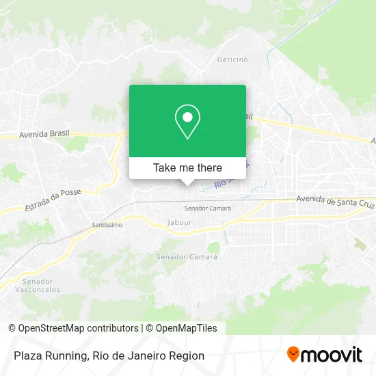Plaza Running map