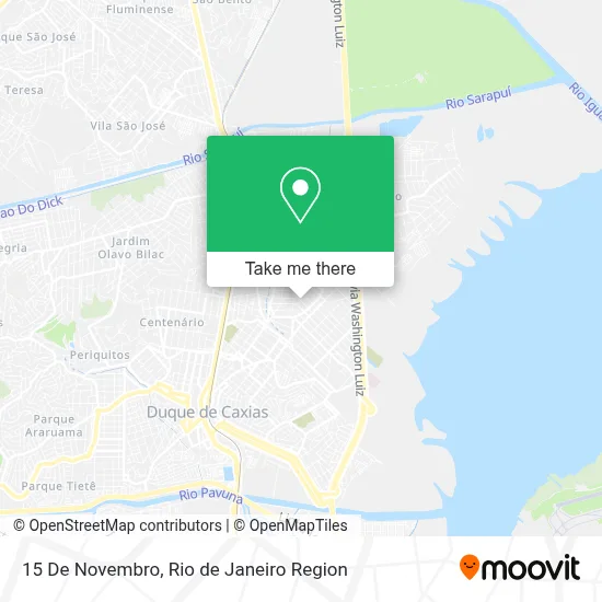 15 De Novembro map