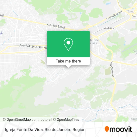 Igreja Fonte Da Vida map