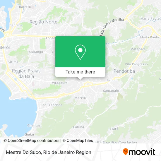 Mestre Do Suco map