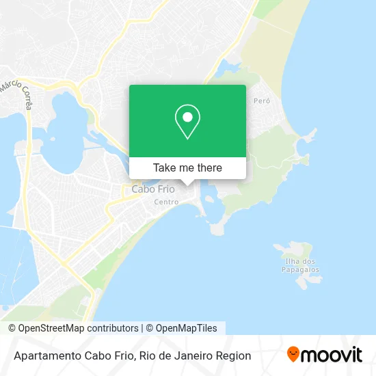 Apartamento Cabo Frio map