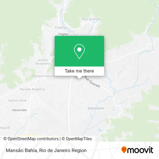 Mansão Bahia map