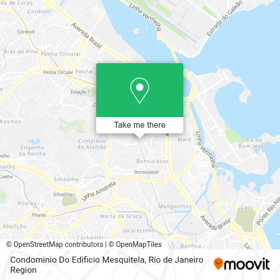 Condominio Do Edificio Mesquitela map