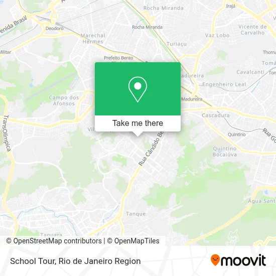 School Tour map