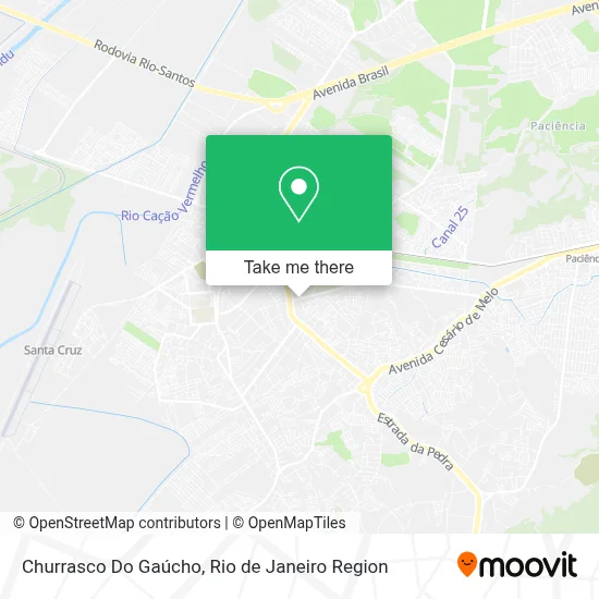 Churrasco Do Gaúcho map