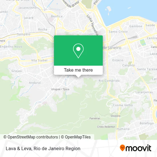 Lava & Leva map
