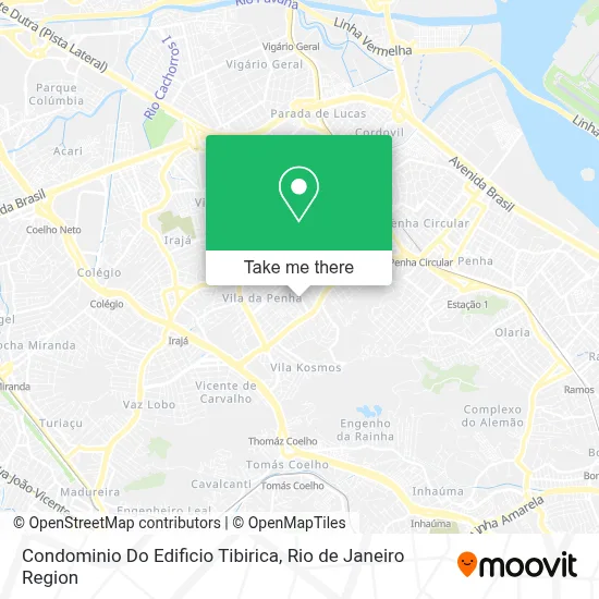 Condominio Do Edificio Tibirica map