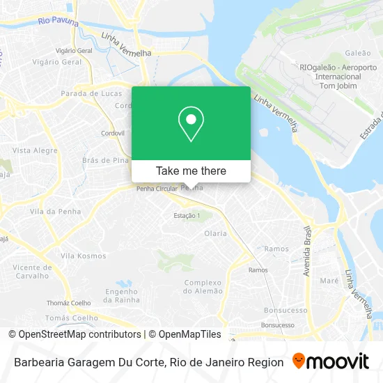 Barbearia Garagem Du Corte map