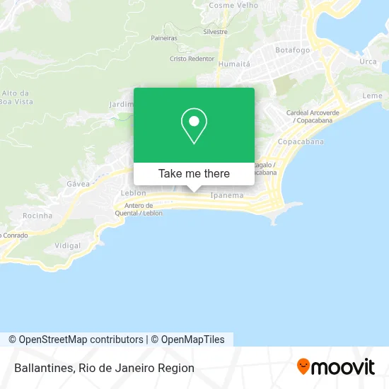 Ballantines map