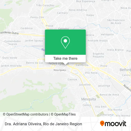 Dra. Adriana Oliveira map