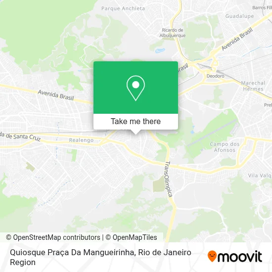Quiosque Praça Da Mangueirinha map