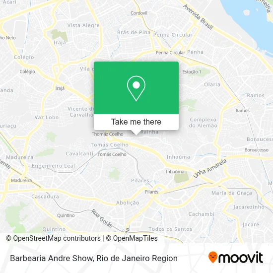 Barbearia Andre Show map