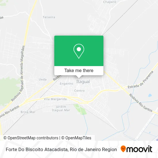 Forte Do Biscoito Atacadista map