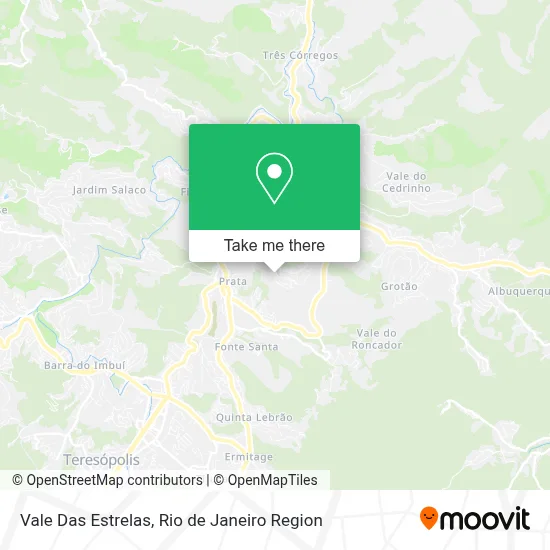 Vale Das Estrelas map